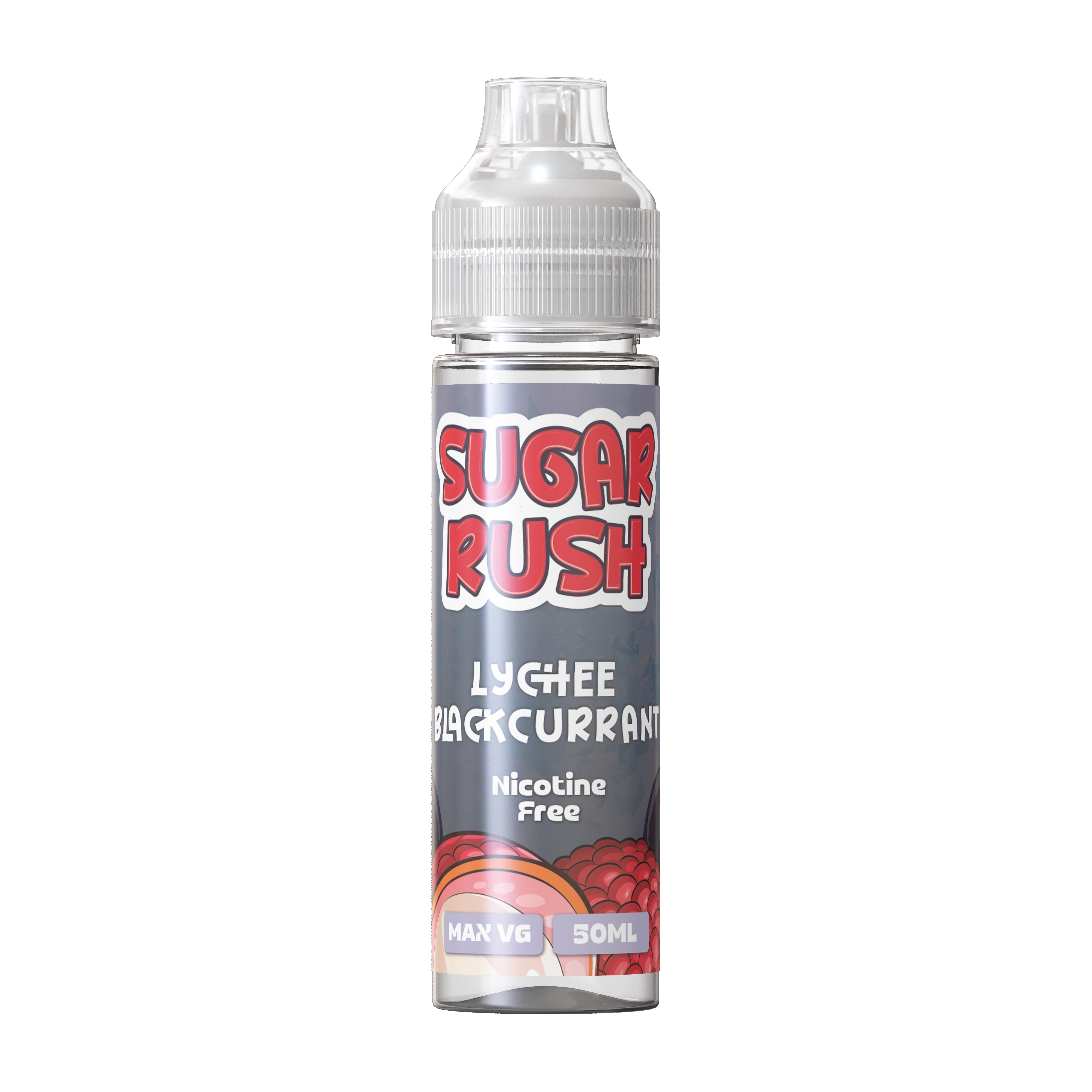 Sugar Rush – Lychee & Blackcurrant – 50ml